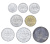 фото Сан-Марино набор из 8 монет 1976 UNC 1, 2, 5, 10, 20, 50, 100, 500 лир (серебро)