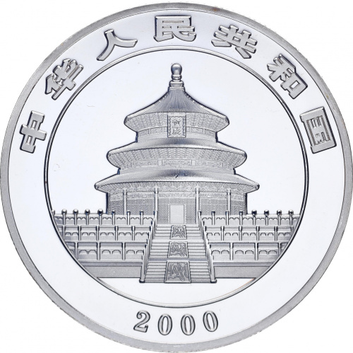 фото Китай 30 юань 2000 «Панда» UNC