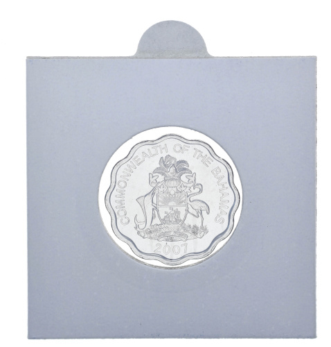 фото Багамы 10 центов 2007 UNC