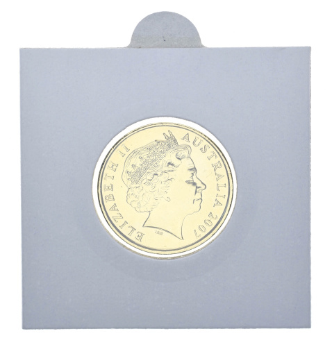 фото Австралия 10 центов 2007 UNC Позолота
