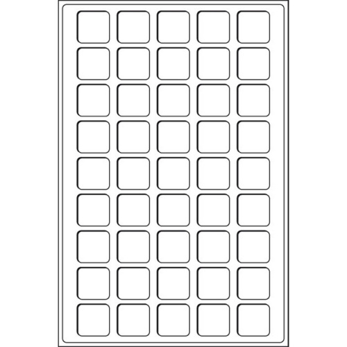 фото Планшет для монет (ячейка 31*31) TABCHAMPBL Leuchtturm
