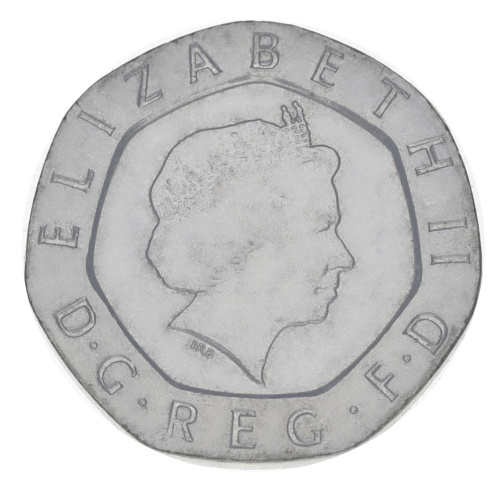 фото Великобритания 20 пенсов 2001 F-VF