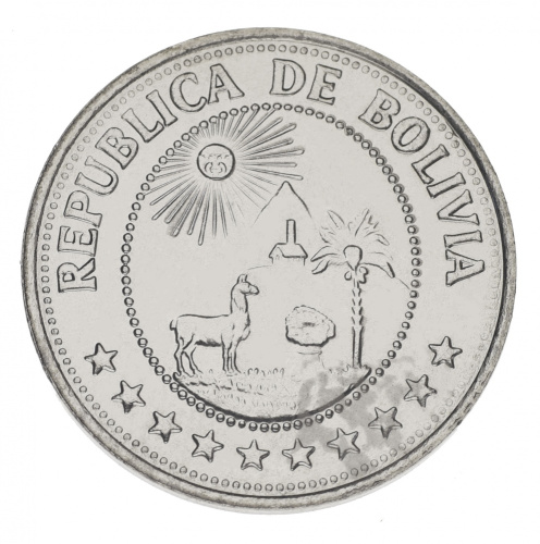 фото Боливия 50 сентаво 1978 AU-UNC