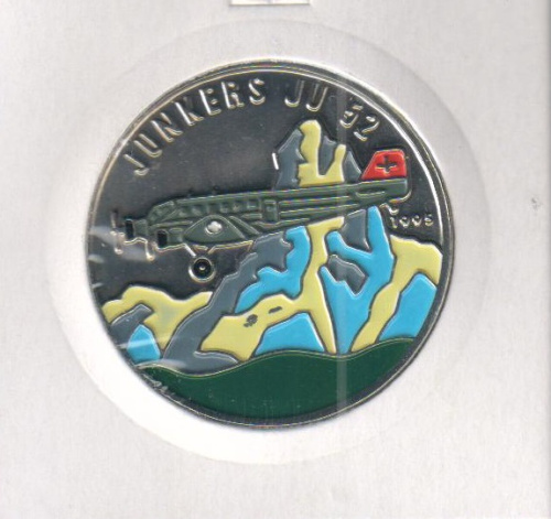 фото Республика Конго 100 франков 1995 UNC (km#21)