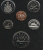 фото Канада набор из 6 монет 1977 UNC