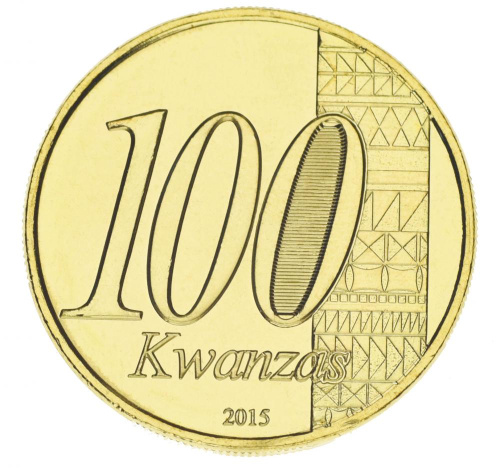 фото Ангола 100 кванза 2015 UNC 40 лет независимости