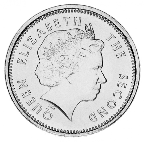 фото Фолклендские острова 5 пенсов 2004 AU-UNC Птица