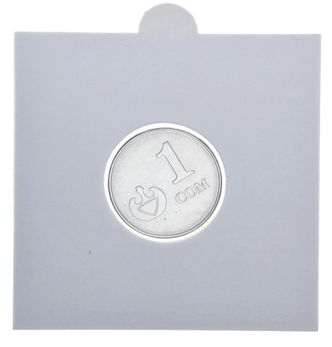 фото Киргизия 1 сом 2008 AU-UNC