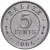 фото Белиз 5 центов 2006 UNC (KM#34a)