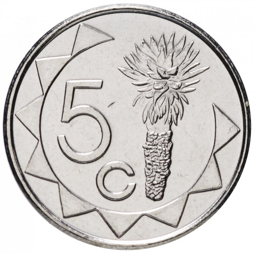 фото Намибия 5 центов 2015 UNC (KM#1)