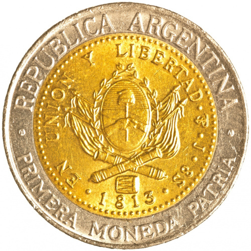 фото Аргентина 1 песо 1996 VF (KM#112.1)