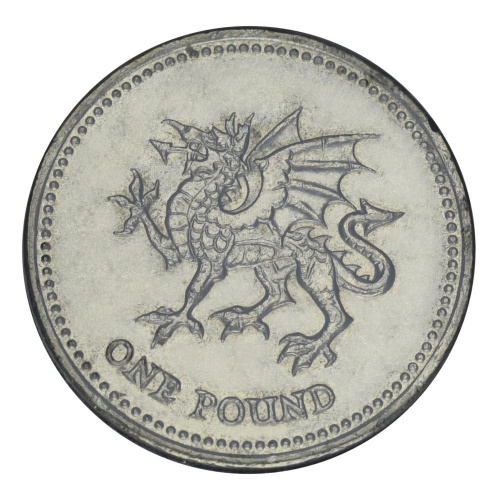 фото Великобритания 1 фунт 2000 F-VF