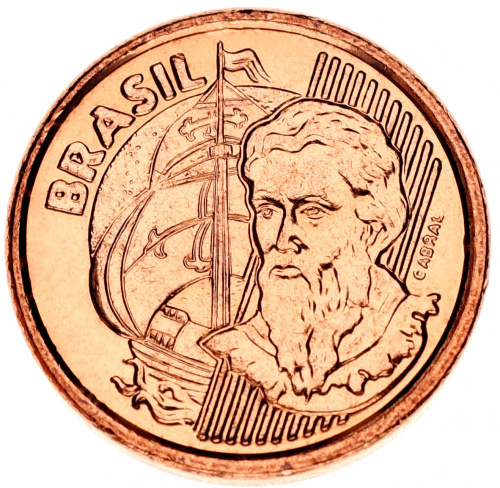 фото Бразилия 1 сентаво 2004 UNC