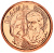 фото Бразилия 1 сентаво 2004 UNC