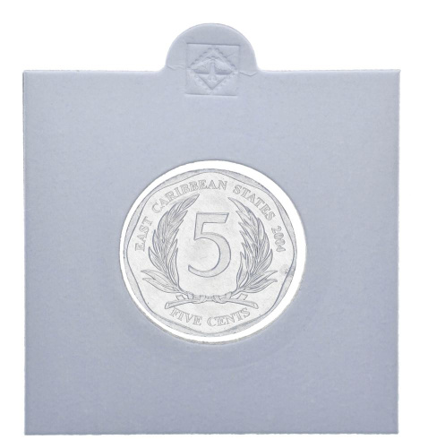 фото Восточные Карибы 5 центов 2004 F-VF