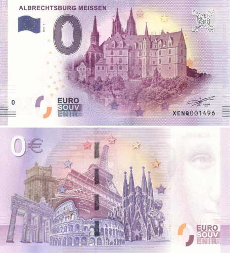 фото Германия 0 ЕВРО 2017 «Крепость Альбрехтсбург» UNC