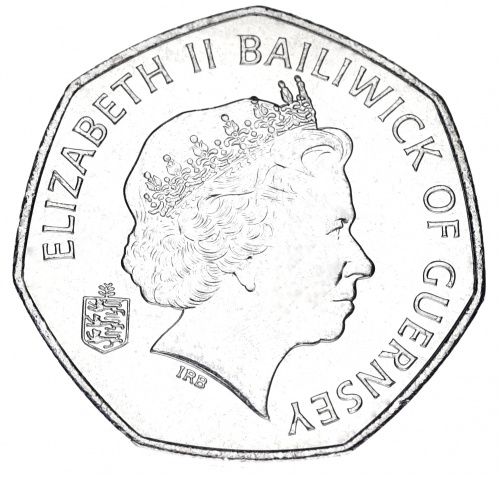 фото Гернси 50 пенсов 2012 UNC