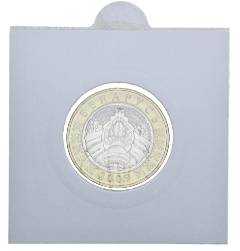фото Беларусь 2 рубля Биметалл 2009 UNC