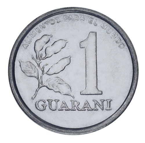 фото Парагвай 1 гуарани 1986 UNC