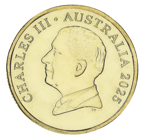 фото Австралия 1 доллар 2025 UNC Charles III