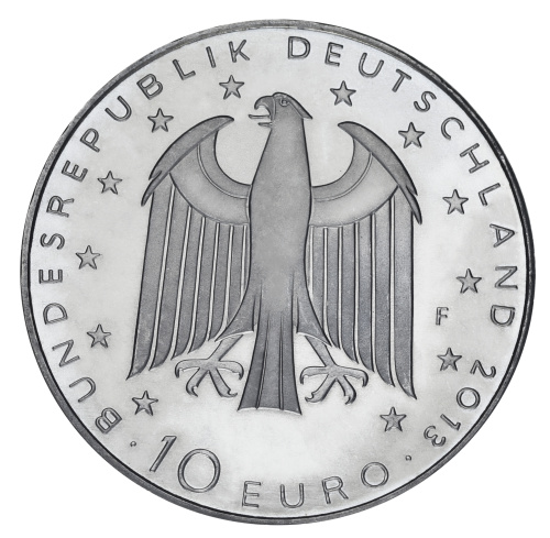 фото Германия 10 евро 2013 UNC Писатель и драматург Георг Бюхнер