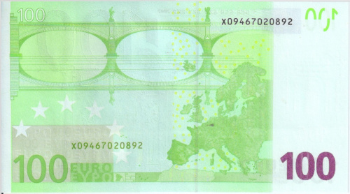 фото Германия 100 евро 2002 X R001 UNC