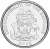 фото Багамы 5 центов 2015 UNC (KM#221)