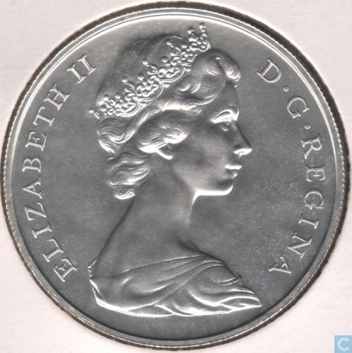 фото Гибралтар 1 крона 1967 UNC (KM#4)