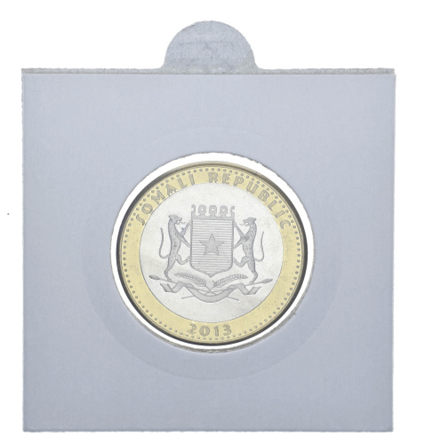 фото Сомали 50 шиллингов 2013 Биметалл UNC Слон