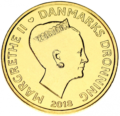 фото Дания 20 крон 2018 UNC