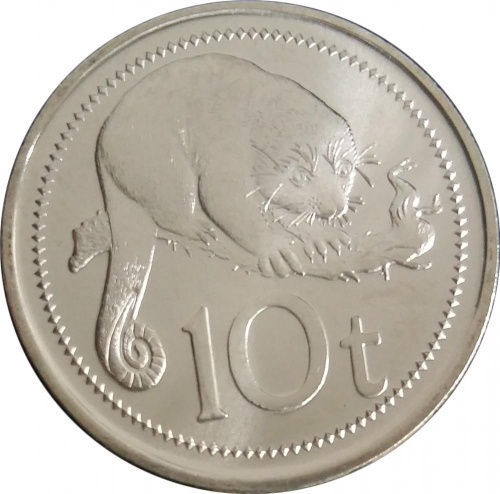 фото Папуа-Новая Гвинея 10 тойя 2010 UNC (KM#4a)