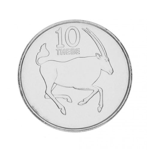 фото Ботсвана 10 тхебе 1991 UNC Козел