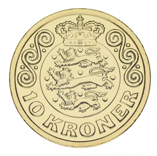 фото Дания 10 крон 2020 UNC