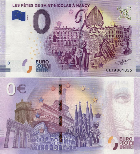 фото Франция 0 ЕВРО 2017 «Святой Николай» UNC