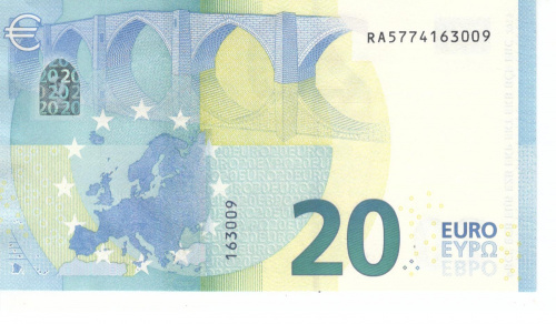 фото Германия 20 евро 2015 RA R007 UNC
