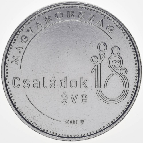 фото Венгрия 50 форинтов 2018 UNC Семья