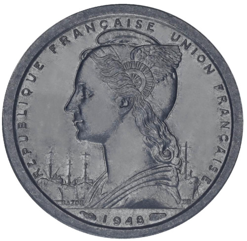 фото Камерун 1 франк 1948 UNC