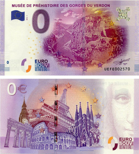 фото Франция 0 ЕВРО 2016 UNC Музей предыстории