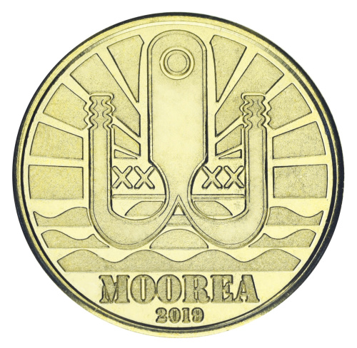 фото Муреа 1 доллар 2019 UNC Белая акула