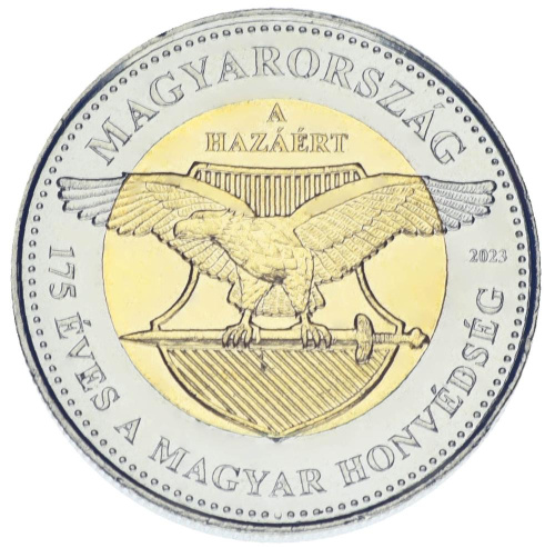 фото Венгрия 100 форинтов 2023 Биметалл UNC