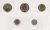 фото Чили набор из 5 монет 2006 UNC 1, 5, 10, 50 100 песо