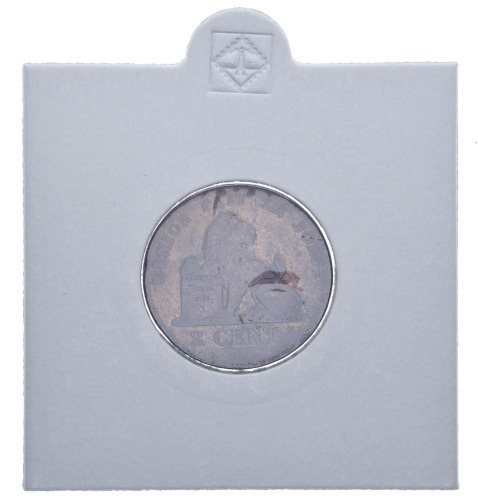 фото Бельгия 2 сентима 1870 G-VG