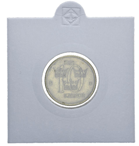 фото Швеция 10 крон 1991 F-VF