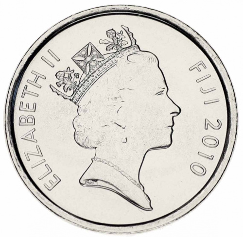 фото Фиджи 5 центов 2010 AU-UNC