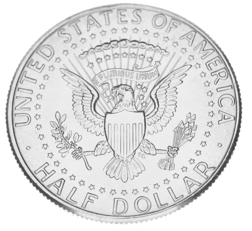 фото США 50 центов 2021 UNC P Джон Кеннеди