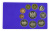 фото Германия набор из 10 монет 1990 Proof F 1, 2, 5, 10, 50 пфеннигов, 1, 2, 2, 2, 5 марок в сувенирной упаковке