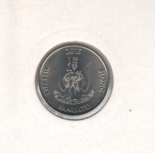 фото Вануату 10 вату 2015 UNC