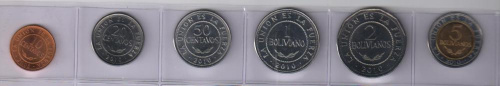 фото Боливия набор из 6 монет 2008-2010 F-VF