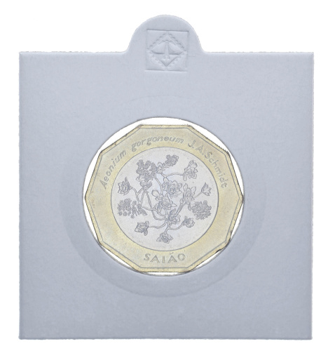 фото Кабо-Верде 100 эскудо 1994 Биметалл UNC Цветы