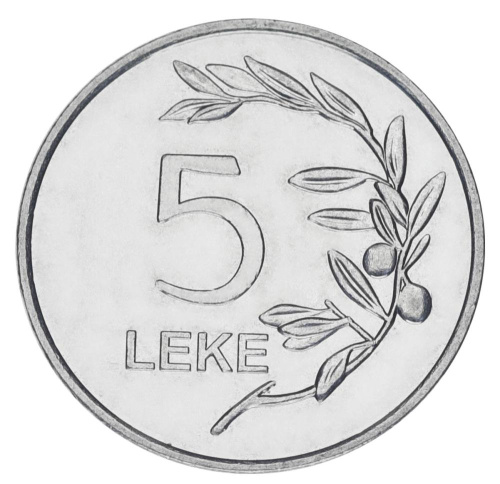 фото Албания 5 лек 2014 UNC